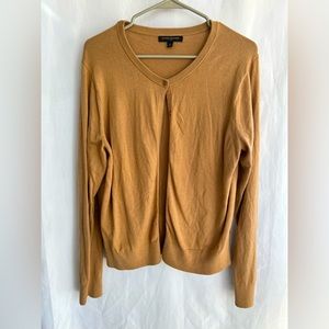 Tan/Light Brown Banana Republic Button-Up Cardigan